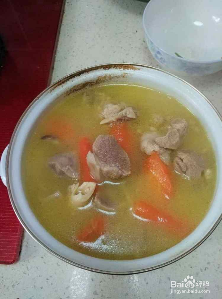 #初冬怎么吃#羊肉汤
