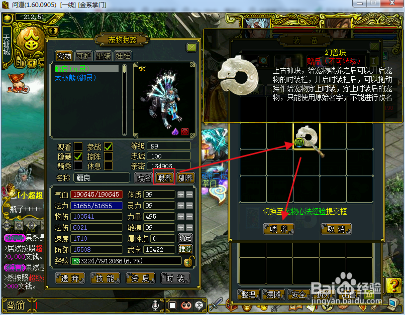 《问道》给宠物穿上时装