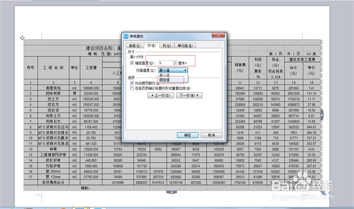 如何将较大的excel表格完整的放入word一页纸中