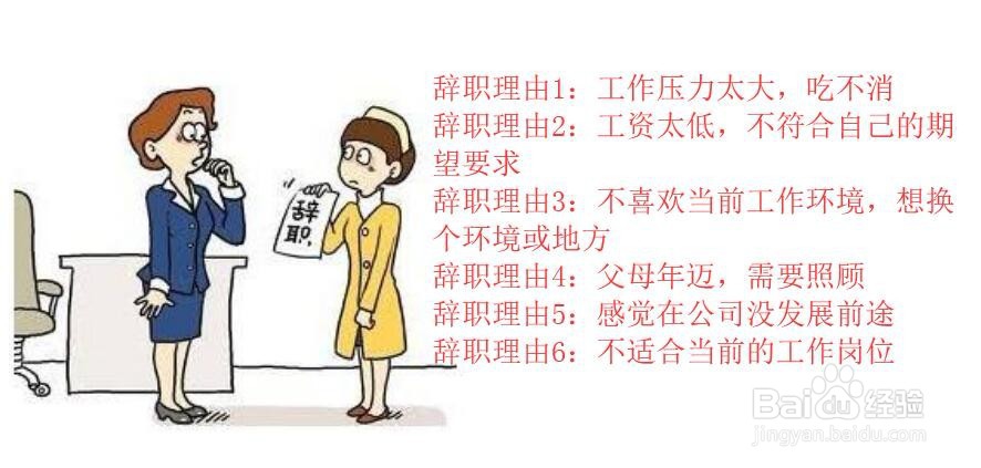 辞职的最好理由有哪些