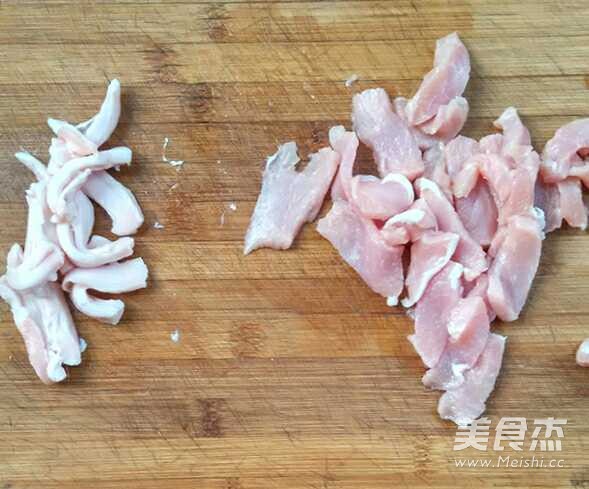 胡萝卜黄瓜炒肉片