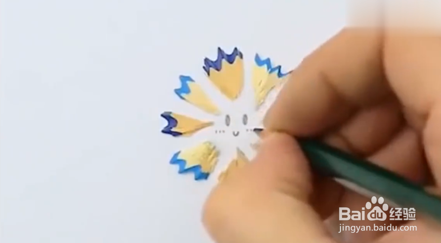 如何巧用彩铅笔屑