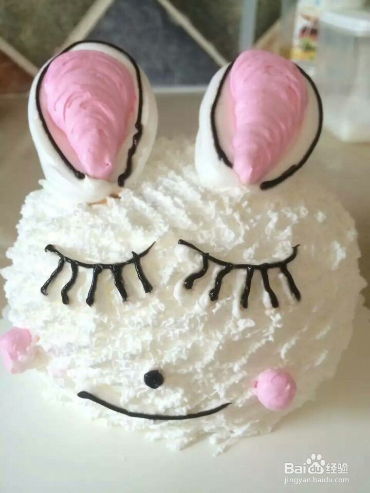 家庭简易制作健康卫生的精美小蛋糕，水果蛋糕