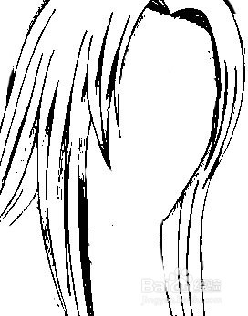 简笔画-如何画Q版人物银魂东城步的简笔画