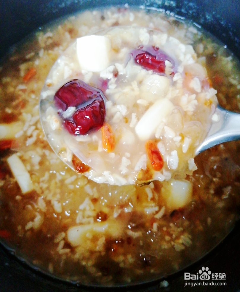 给对象做的银耳九品羹