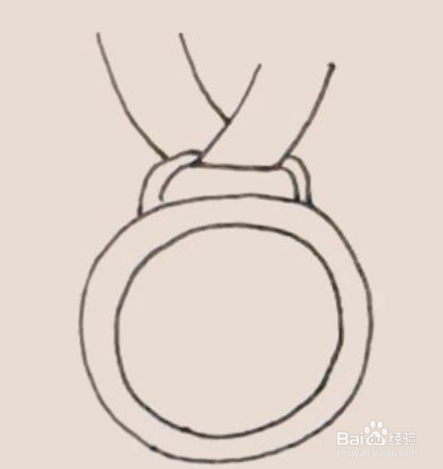 金牌的简笔画