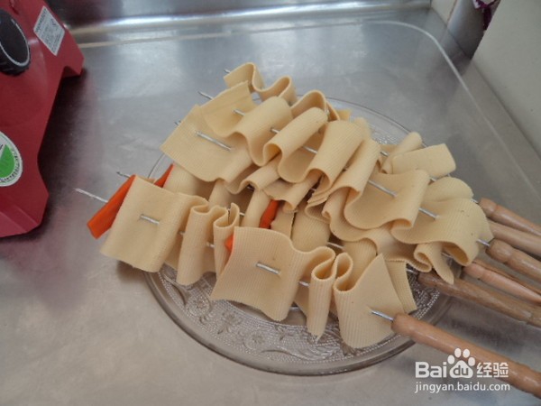 怎么做烤豆皮