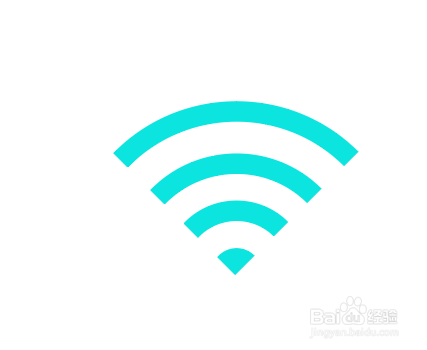 如何使用AI绘制一个wifi图标