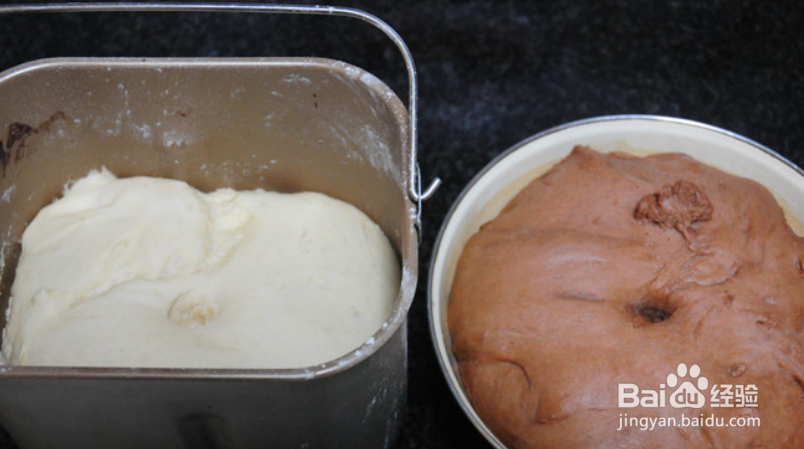 混搭风格~双色南瓜包的做法