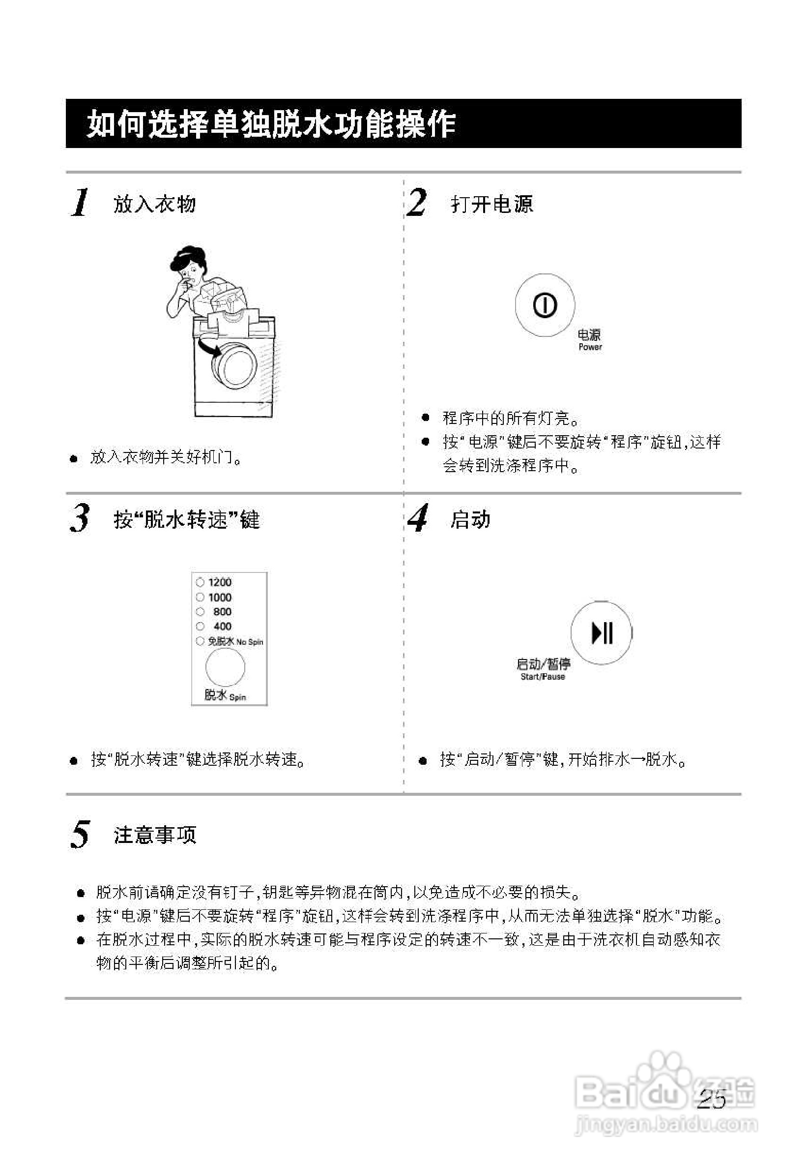 LG WD-A12207DM洗衣机使用说明书:[3]