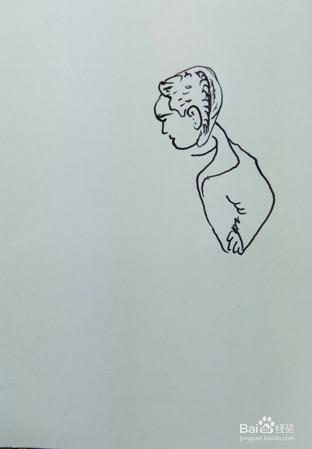 怎样画儿童简笔画拿走凳子上的好吃东西？