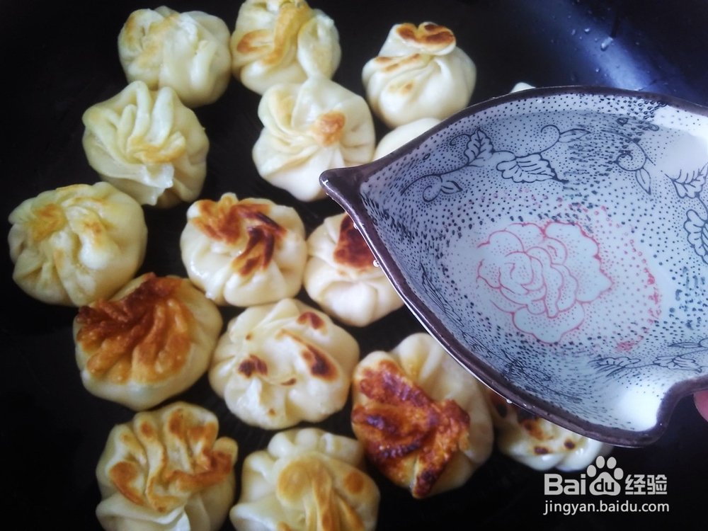 玉米蛋馅小煎饺