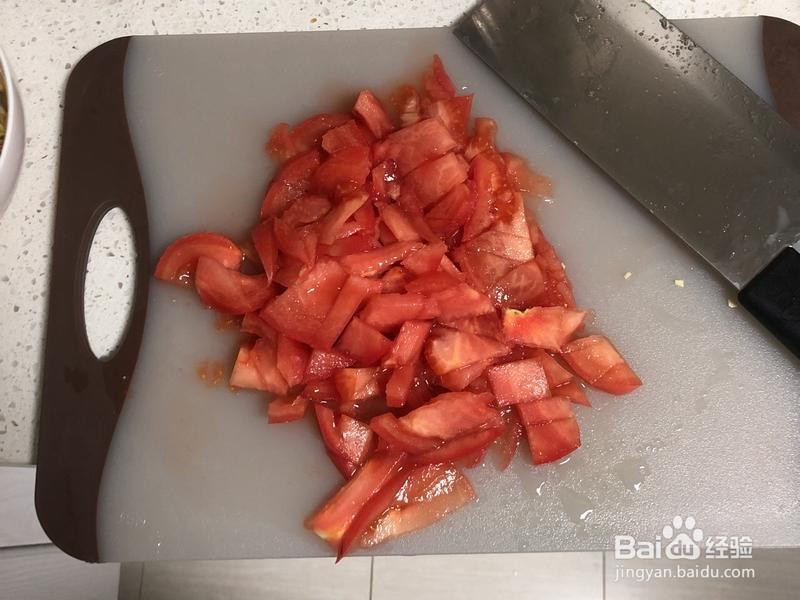 家常番茄旮瘩汤的做法