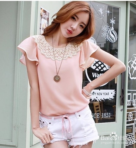 女装搭配，甜美降温超清爽