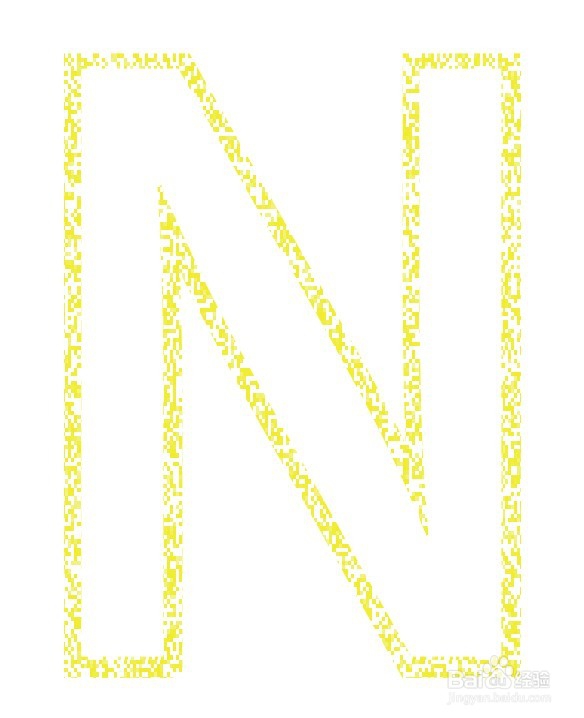 CorelDRAW如何把字体外框变成颗粒状外框