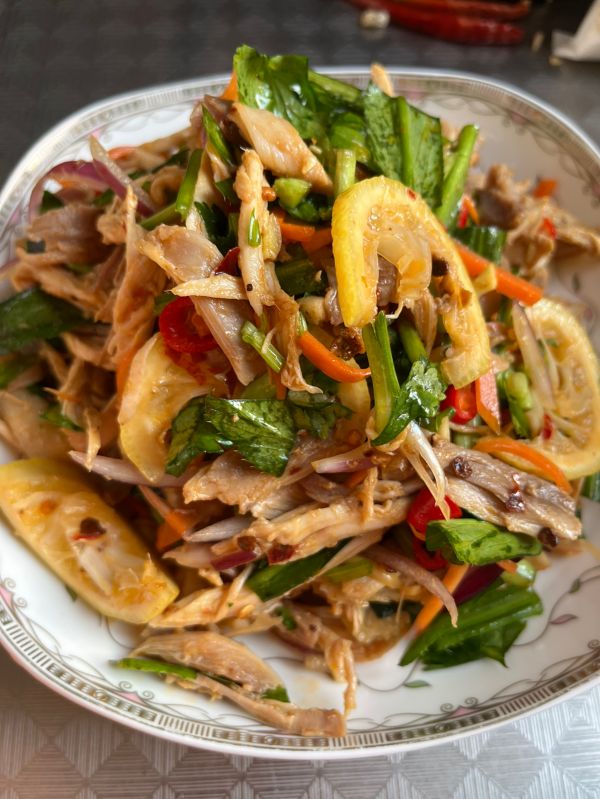 傣味柠檬手撕鸡