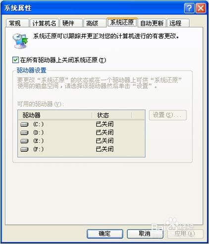 C盘已用空间与所有文件总大小不符的解决方法
