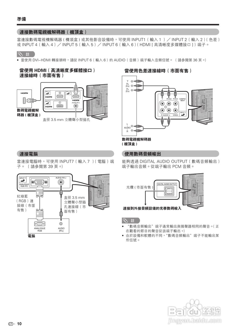 声宝LC-37GX3H型液晶电视机说明书:[2]