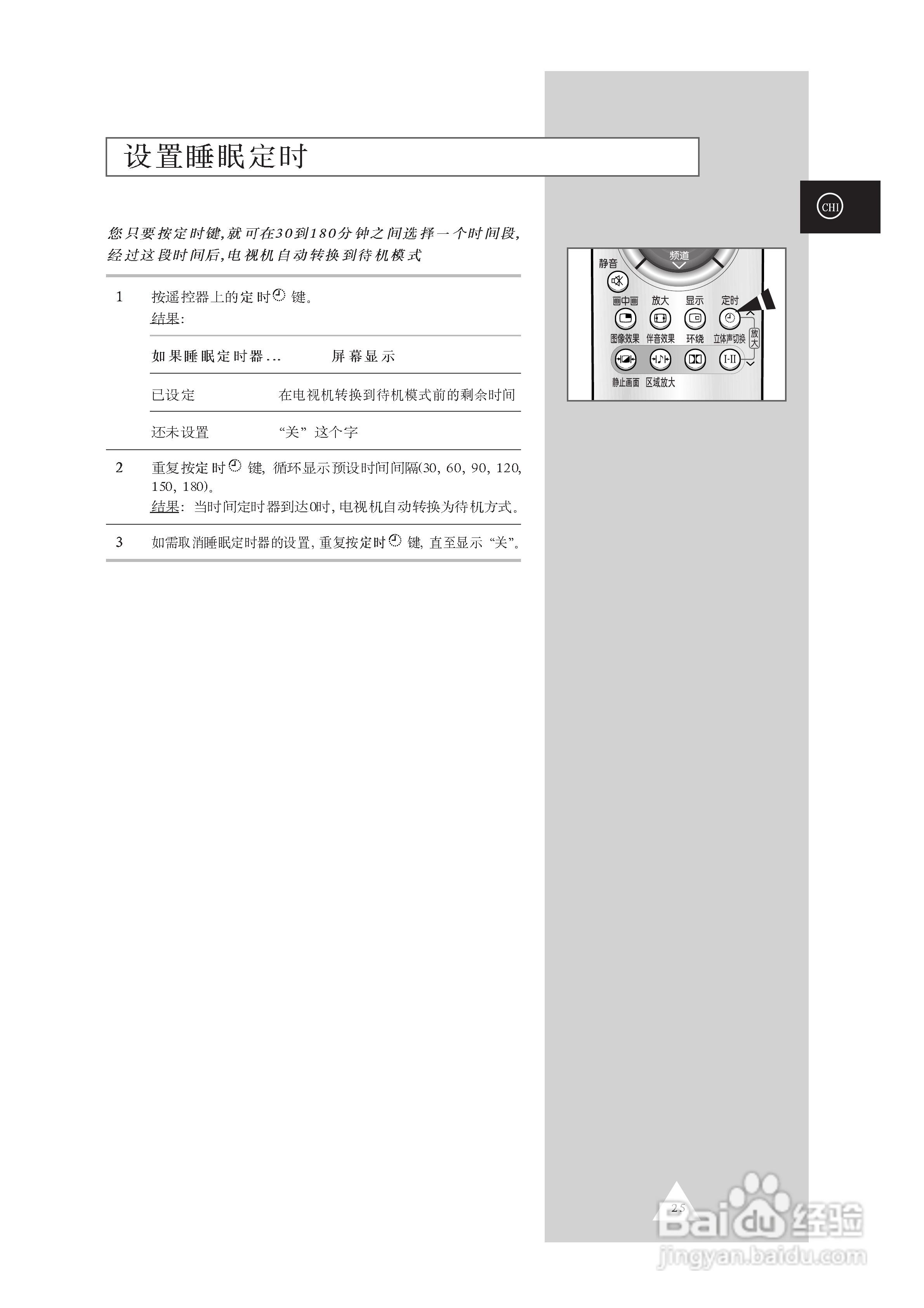 三星SP43T6HX背投影彩色电视机使用说明书:[3]