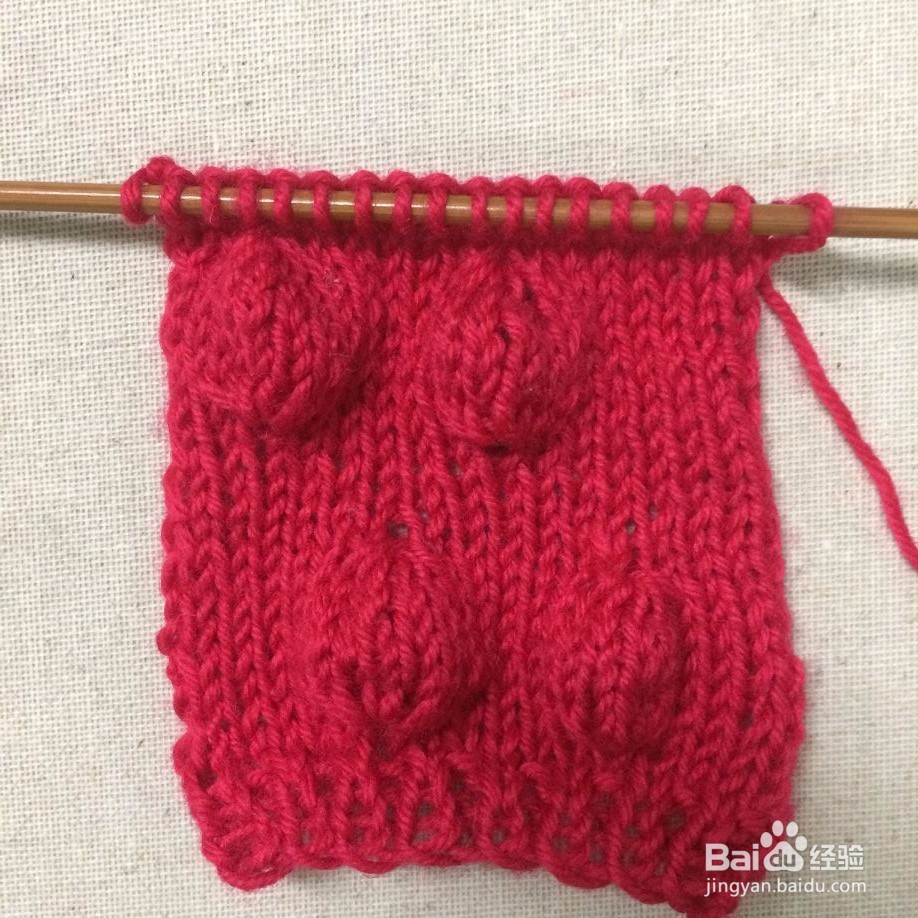 编织小豆豆怎么编织