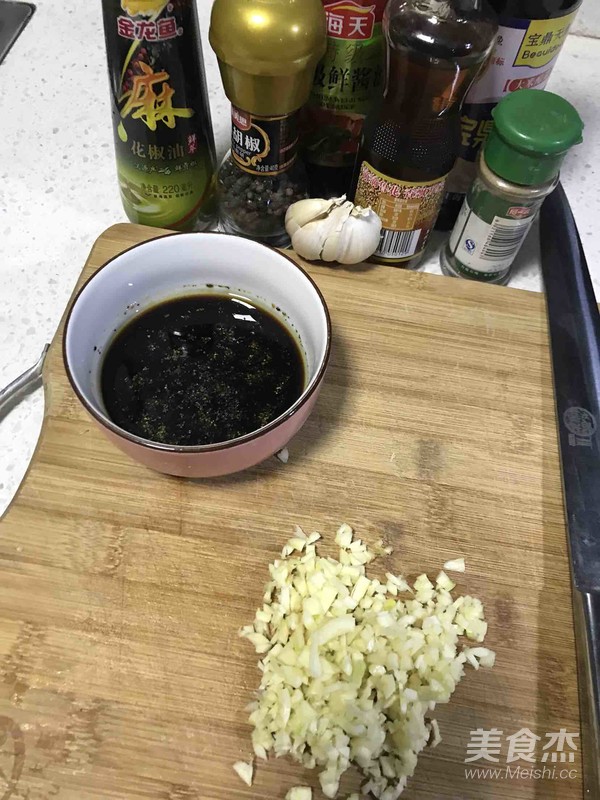 凉拌毛豆的做法