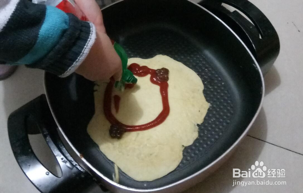 怎样做笑脸鸡蛋饼
