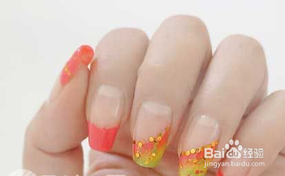 圣诞节美甲款式图解