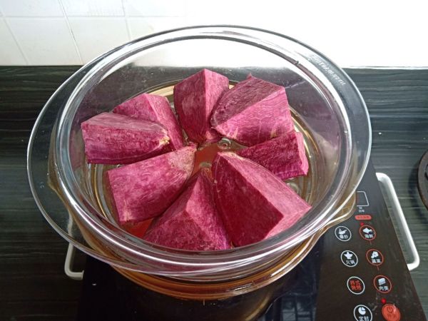 香甜美味，芝士焗紫薯