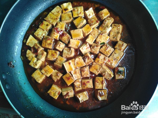 非常好吃的麻辣豆腐的做法