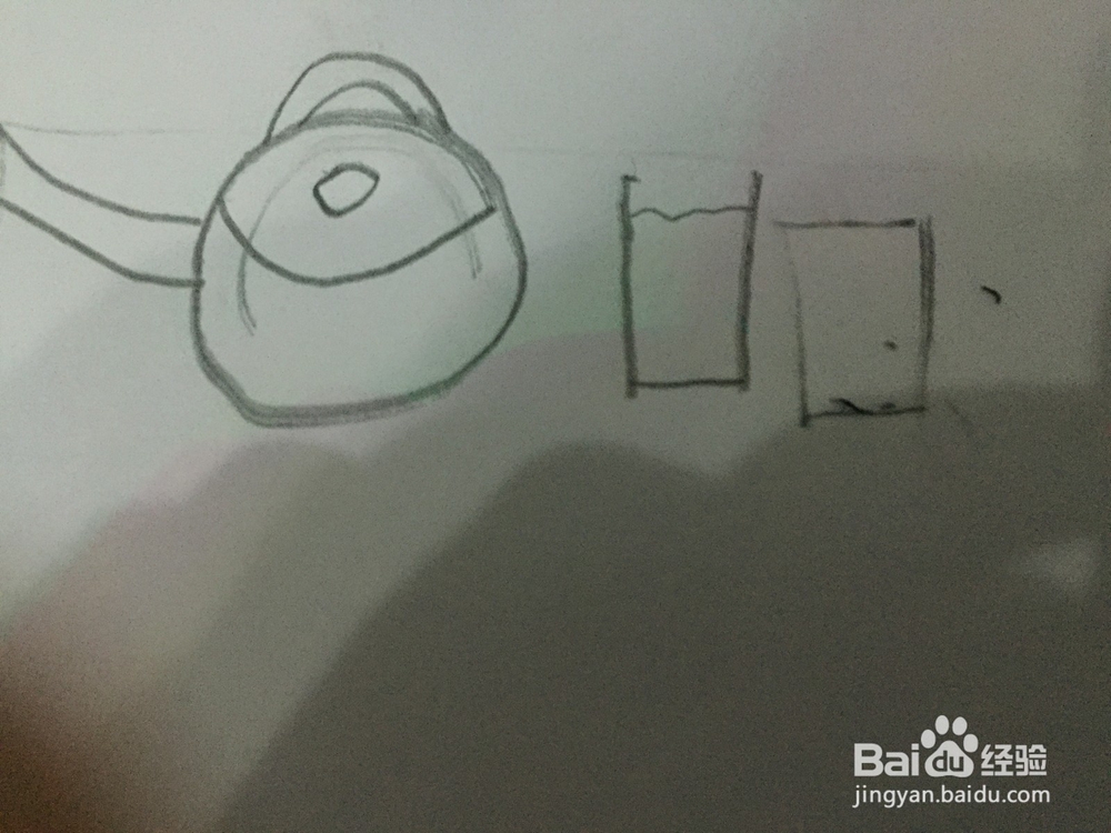 小孩子绘画茶具