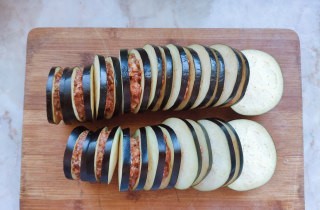 红烧茄盒制作的步骤