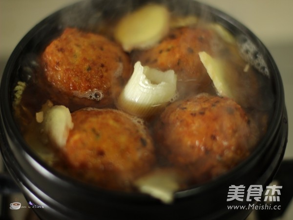 少油版四喜丸子