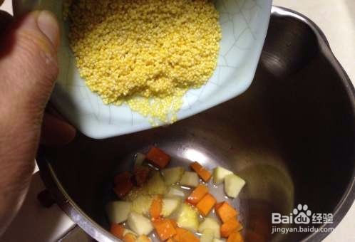 金瓜苹果米糊是怎么做的?家常做法教程