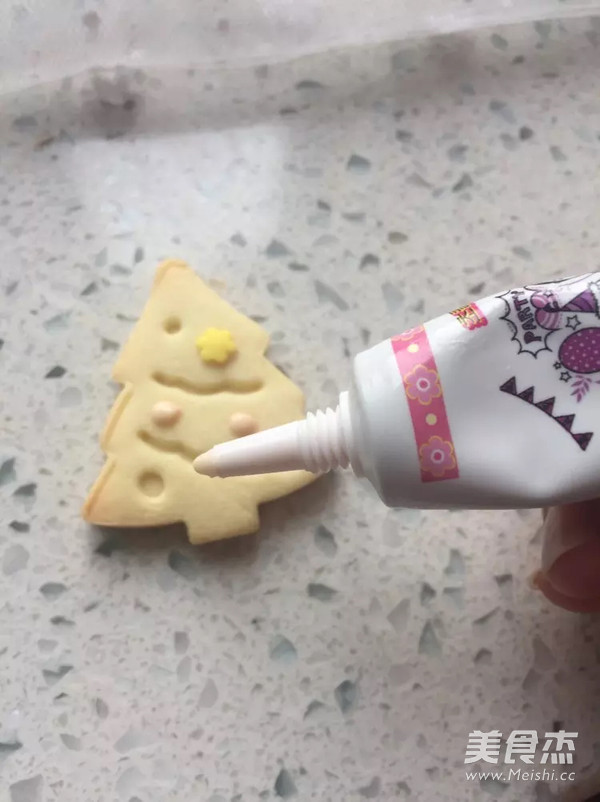 圣诞树饼干的做法