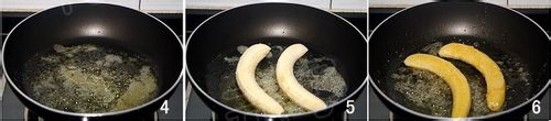 蜜糖煎香蕉的做法