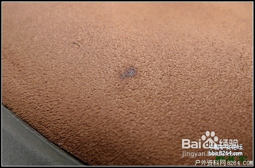 图解绒面皮登山鞋的保养