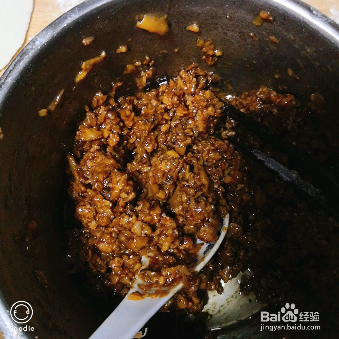 酱肉香菇冬笋包子的做法