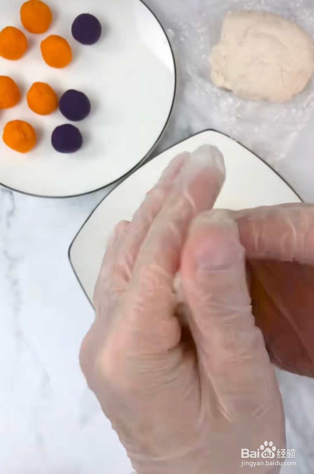 水晶汤圆的教程