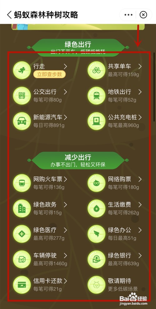 蚂蚁森林能量怎么来的