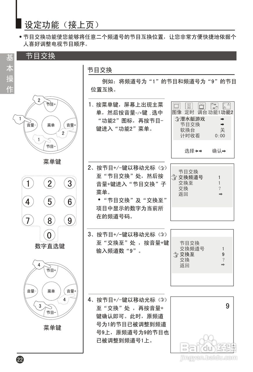 海尔21T6D-T彩电说明书:[3]