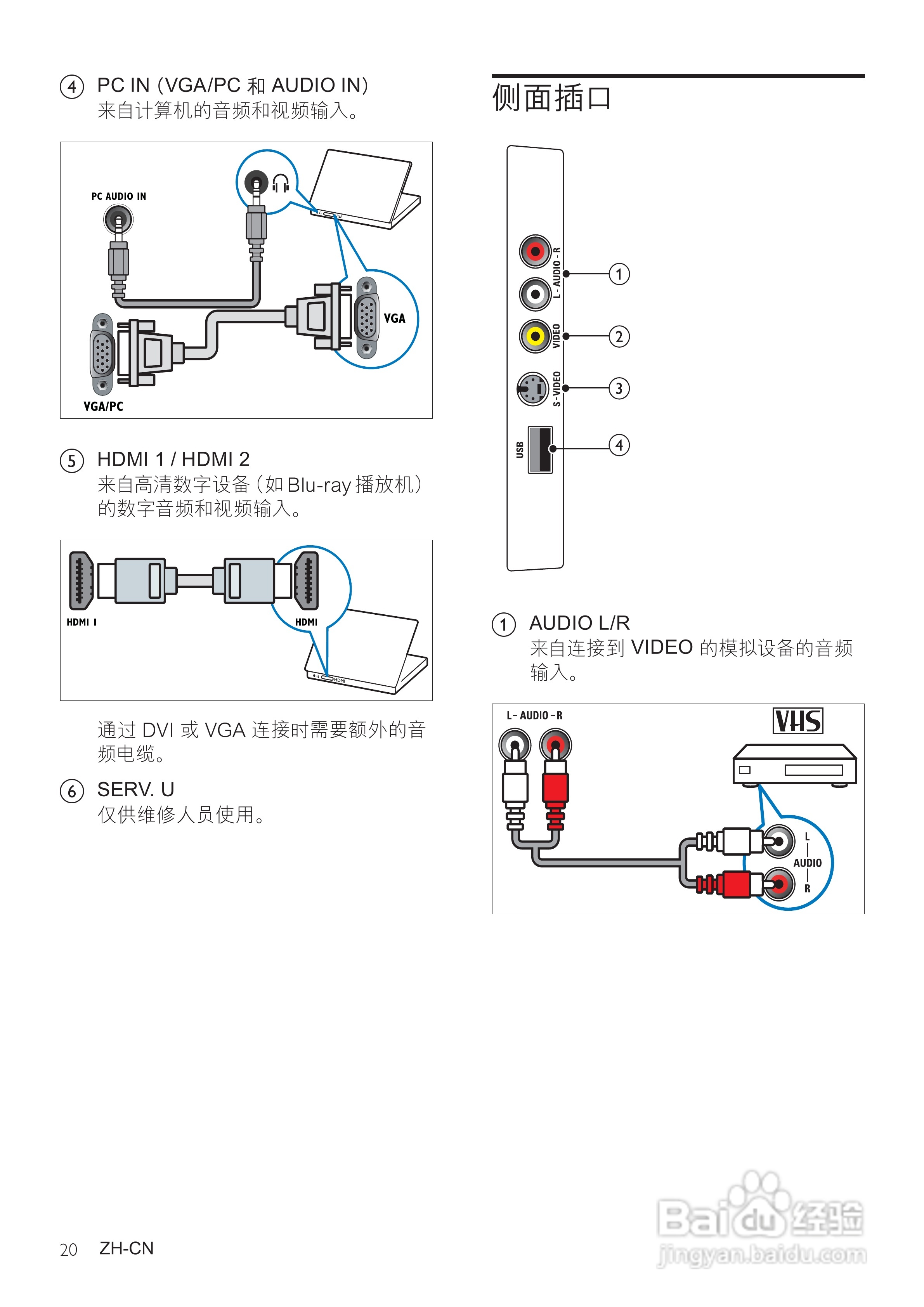飞利浦427PFL3605/93液晶彩电使用说明书:[3]