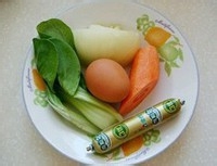 五色炒饭的做法