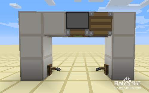 Minecraft我的世界红石电梯 活塞电梯 怎么做 百度经验