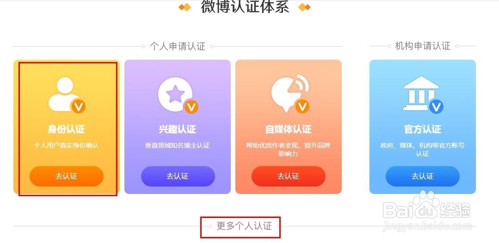 新浪微博怎么加v认证步骤