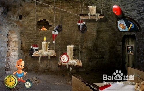 小婴儿逃出圣诞屋游戏攻略