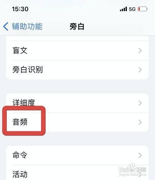 苹果12手机怎么设置开启音频闪避功能