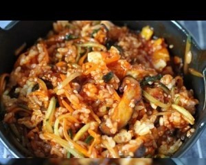 韩式拌饭的做法
