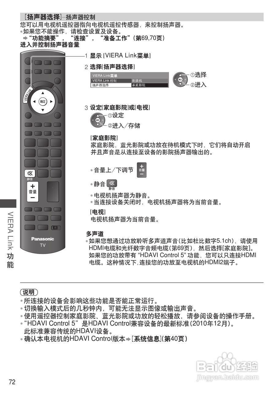 松下TH-P46ST32C等离子彩电使用说明书:[8]