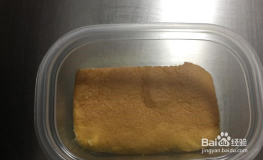 这样做的豆乳盒子蛋糕超好吃