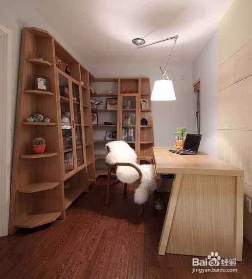 墙面直插书架的施工做法